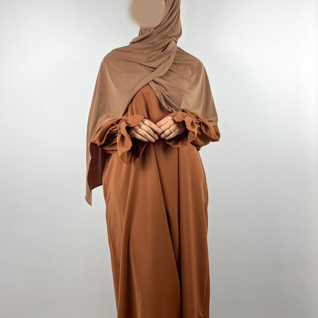 ABAYA AÏCHA ROUILLE - PETITE