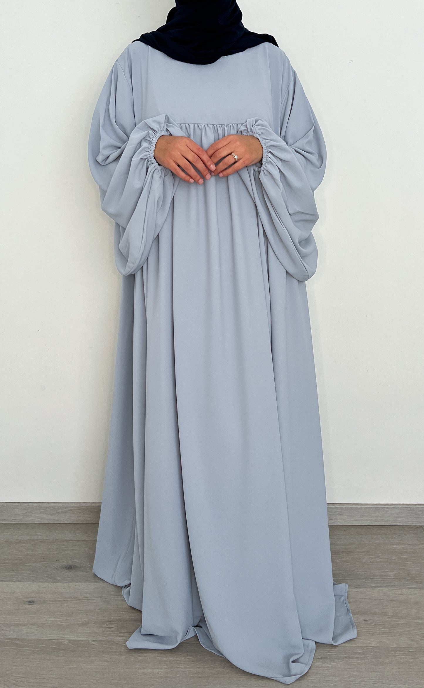 ABAYA KHADIJA ICE BLUE