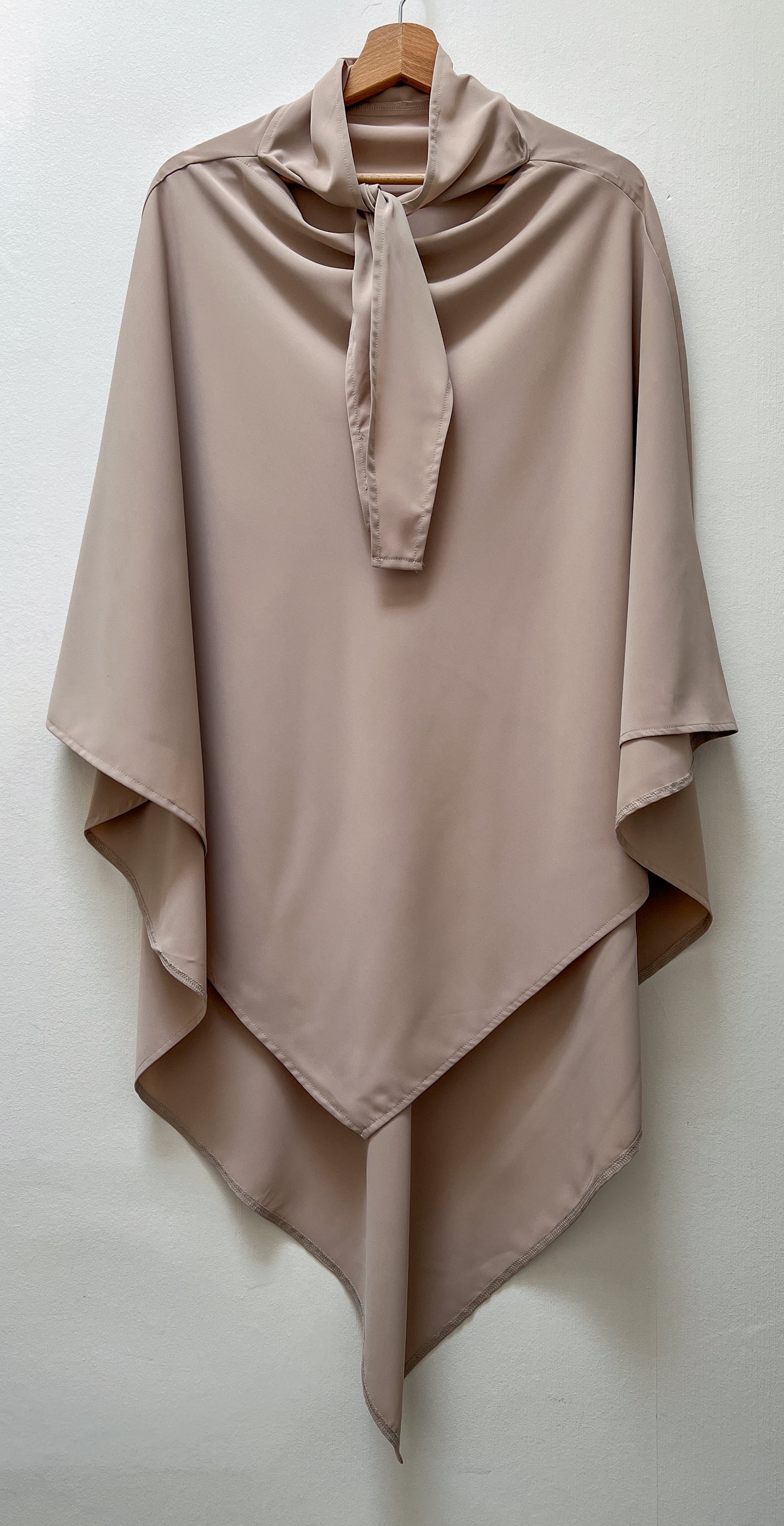 KHIMAR SOIE DE MEDINE BEIGE