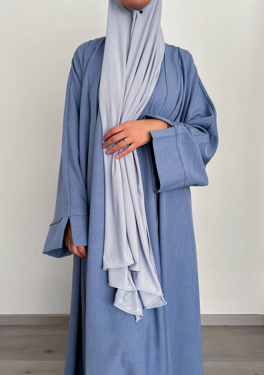 ENSEMBLE KIMONO ABAYA DENIM